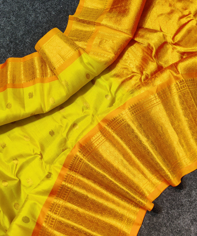 Gadwal pure silk saree - GPS264