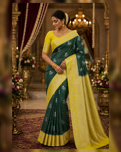 Mashru Silk Saree- MS05