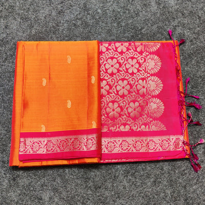 Vintage Lightweight small border pattu - LWP428