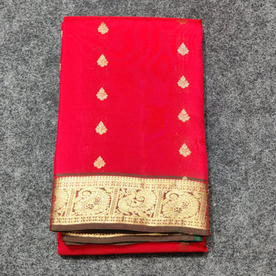 Kanchipattu small border saree - KMP201