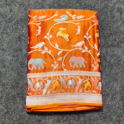 Mashru satin Silk Saree- MS50