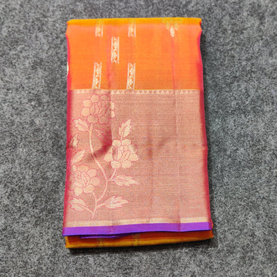 Lightweight pattu Scurt Border Saree - LWP414