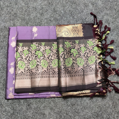 Meenakari kanchi lightweight pattu Saree - KMP147