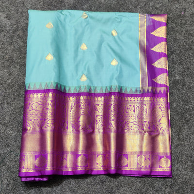 Gadwal Semi Silk Saree - GSM04
