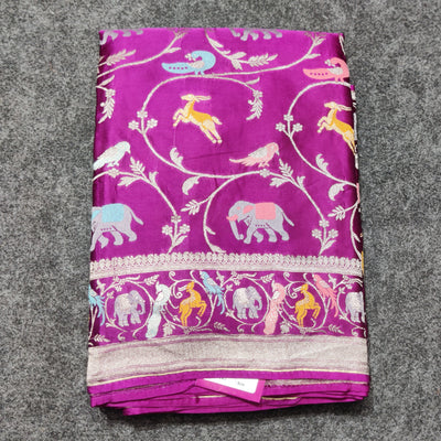 Mashru satin Silk Saree- MS48