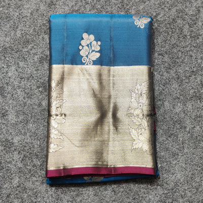 Lightweight pattu Scurt Border Saree - LWP409