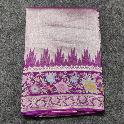Banaras Tissue Paithani silk saree - BRS24
