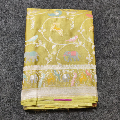 Mashru satin Silk Saree- MS49