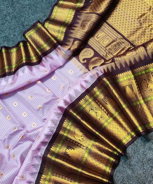 Gadwal pure silk saree - GPS72
