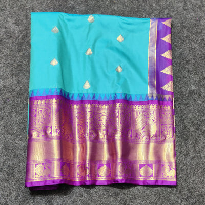 Gadwal Semi Silk Saree - GSM08