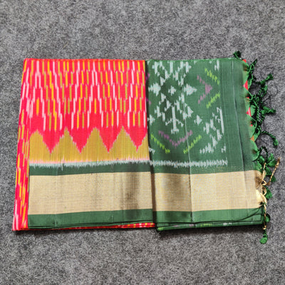 Ikkath Pure handloom silk saree - IKT07
