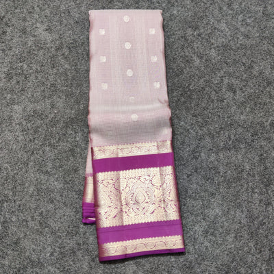 Kanchi Vintage Gap border pattu - KMP103