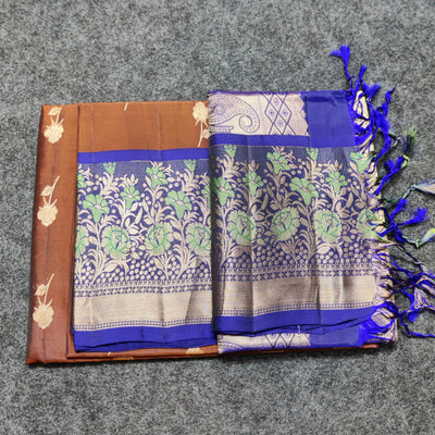 Meenakari kanchi lightweight pattu Saree - KMP133