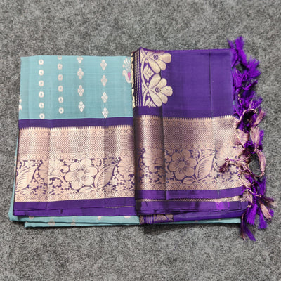 Meenakari kanchi lightweight pattu Saree - KMP18