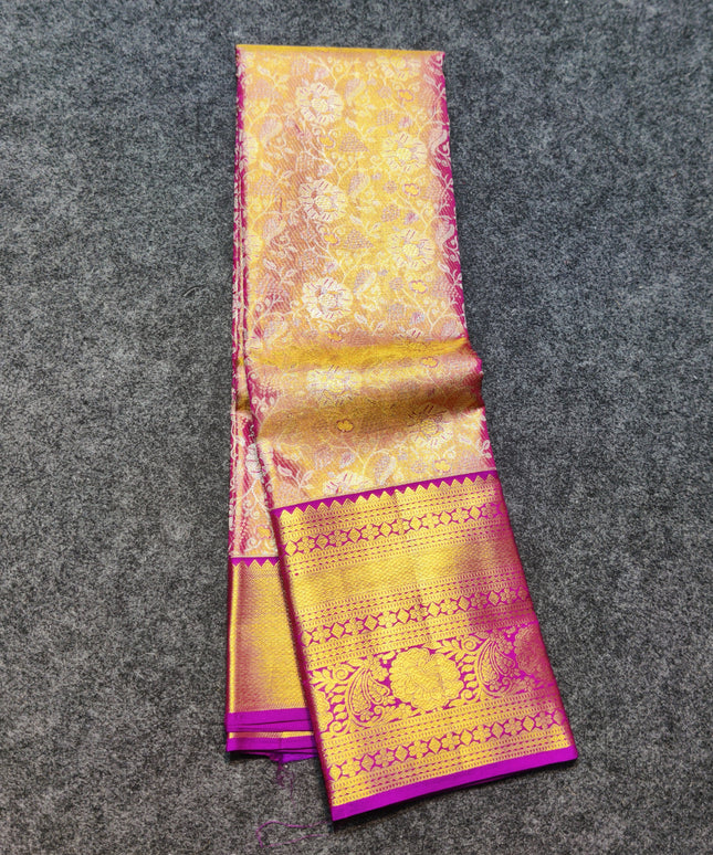Kanchi Pattu Wedding Sarees @30% Off -KMP1365