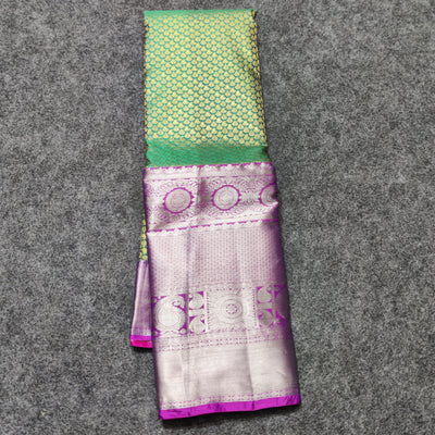 Kanchi pattu half fine bridal wear saree HF10