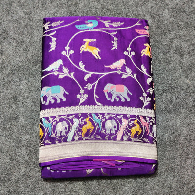 Mashru satin Silk Saree- MS53