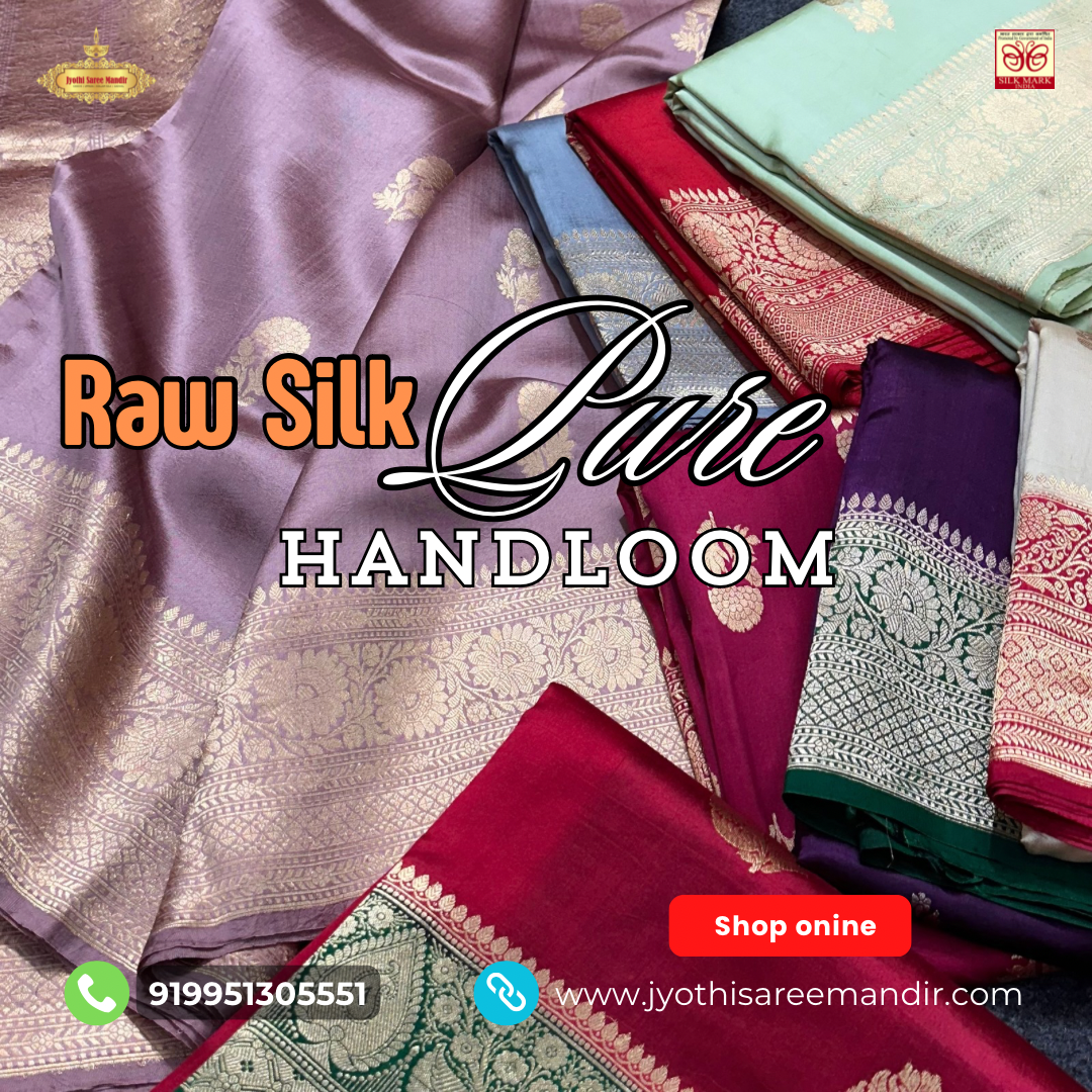 Pure Handloom Raw Silk
