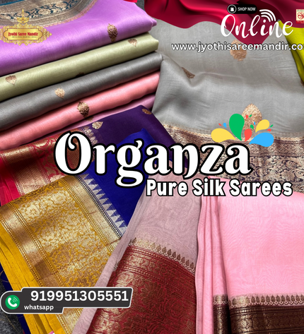 Collection image for: Organza Pure Handloom