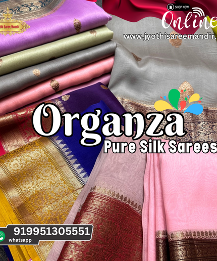 Collection image for: Organza Pure Handloom