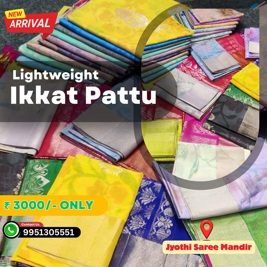 Ikkat Lightweight Pattu