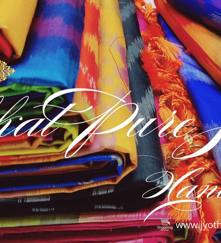 Collection image for: Ikkat Pure Soft Silk Sarees