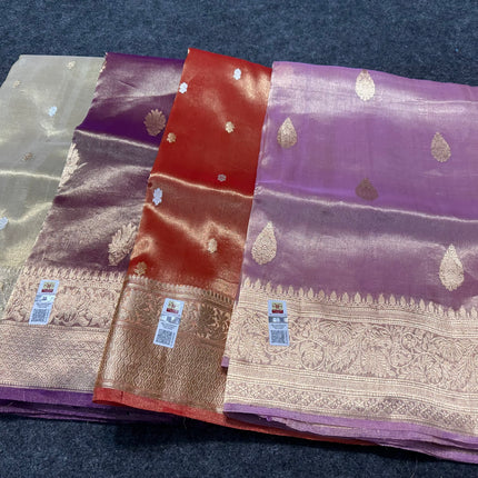 Collection image for: Banaras Pure Tissue Handloom Saree