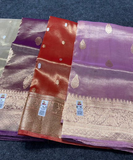 Collection image for: Banaras Pure Tissue Handloom Saree