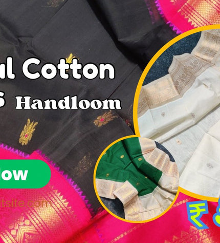Collection image for: Gadwal Cotton With Butta