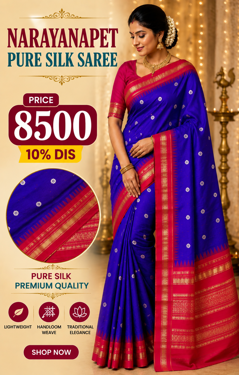 Narayanpet Pure Silk