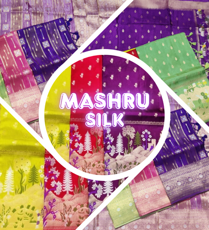 Collection image for: Mashru Silk Sarees