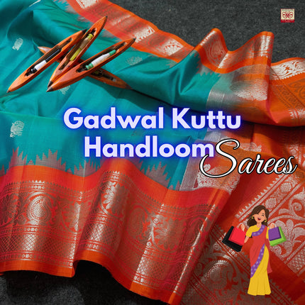 Collection image for: Gadwal Pure Handloom