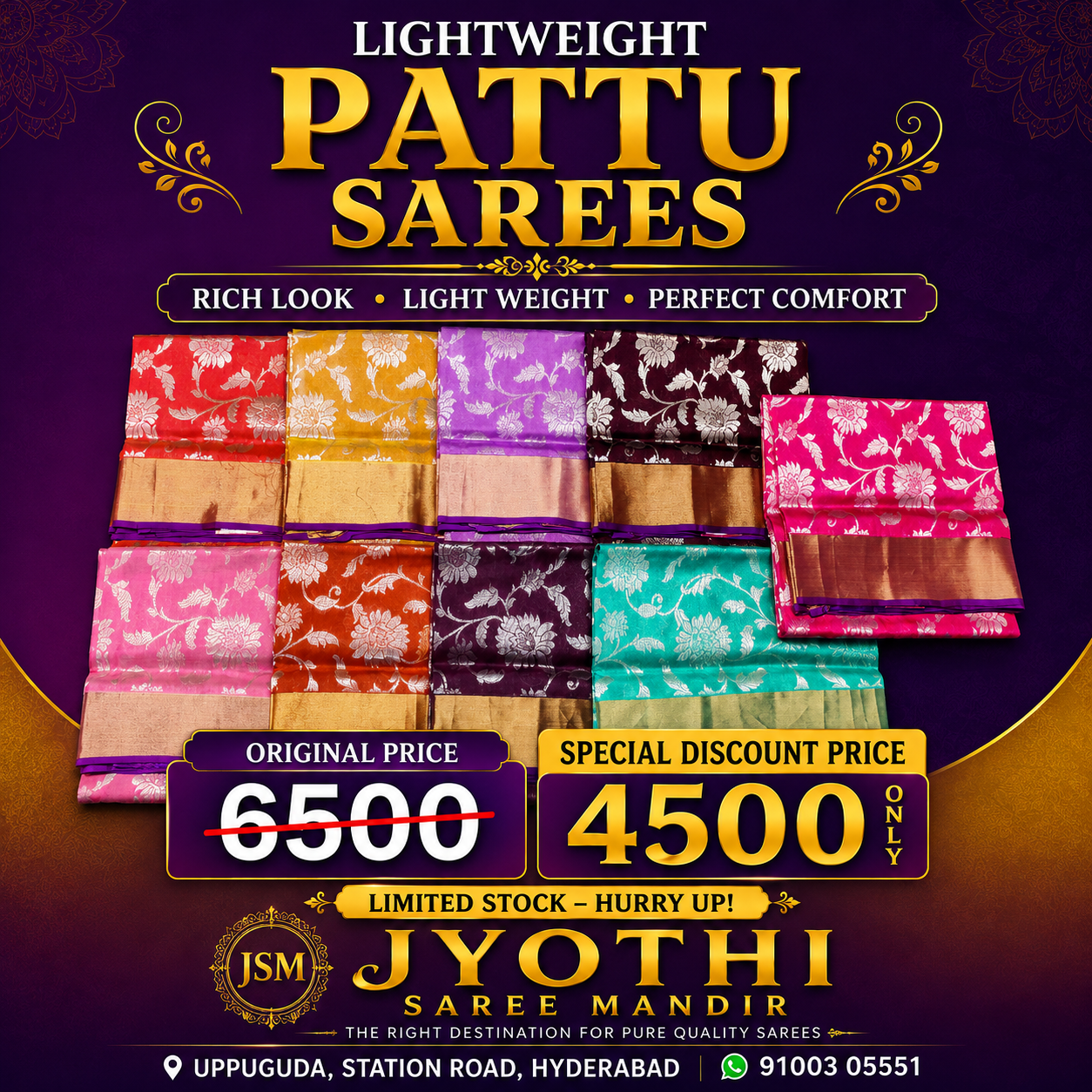 Lightweight Pattu under 5k
