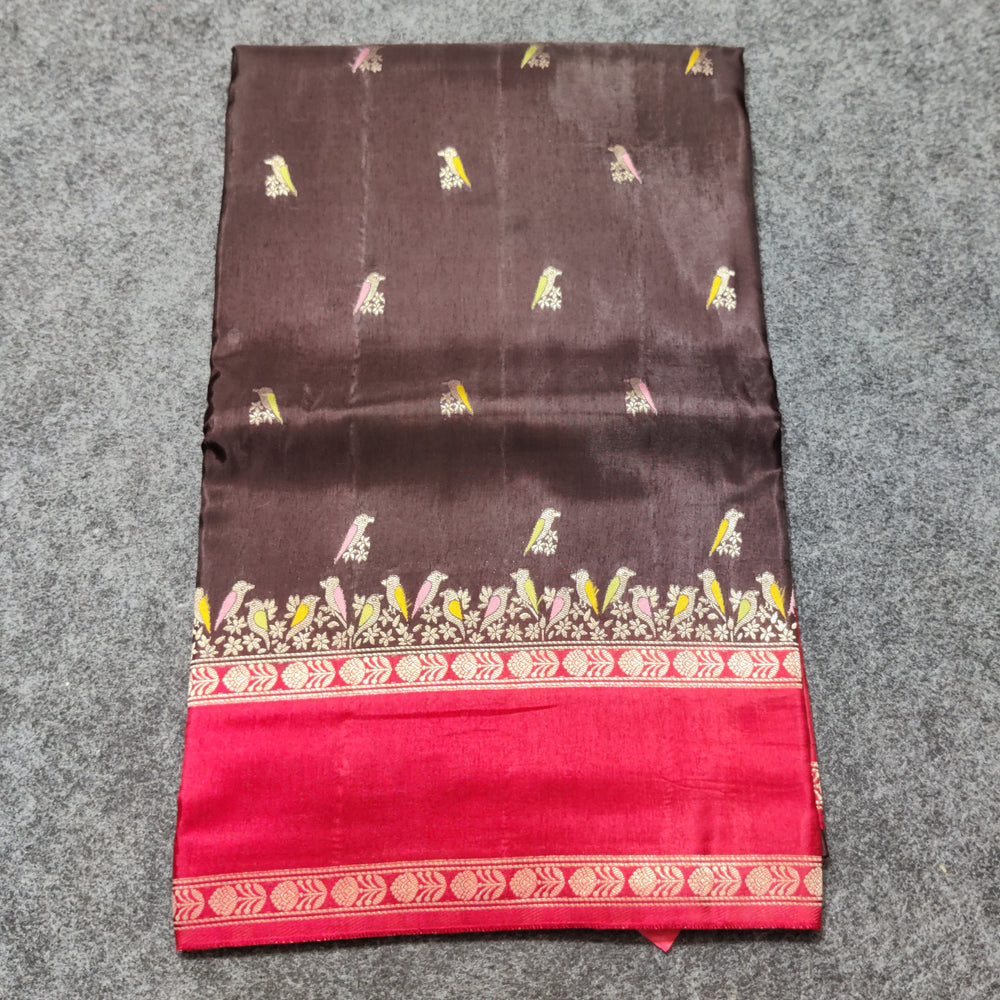Green mango silk saree -GM08
