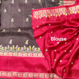 Green mango silk saree -GM08