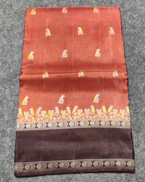 Green mango silk saree -GM06