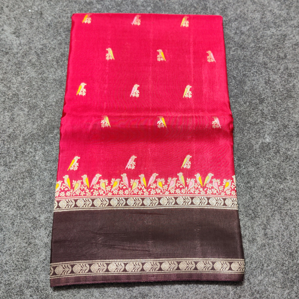 Green mango silk saree -GM06