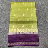 Green mango silk saree -GM02
