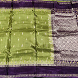 Green mango silk saree -GM02