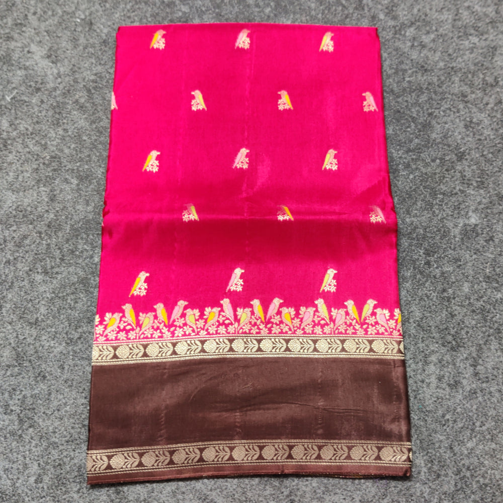 Green mango silk saree -GM01