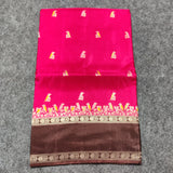 Green mango silk saree -GM01