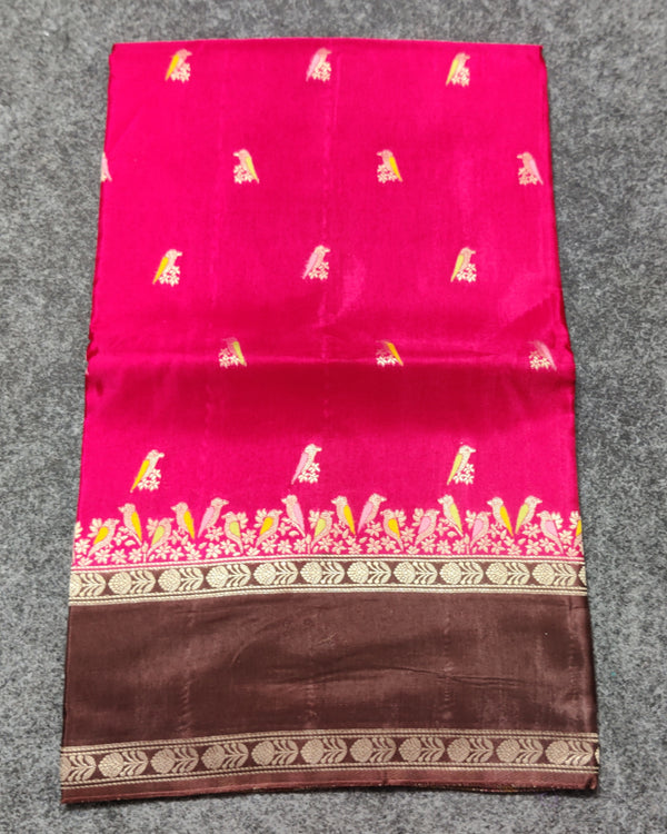 Green mango silk saree -GM01