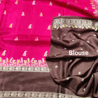 Green mango silk saree -GM01