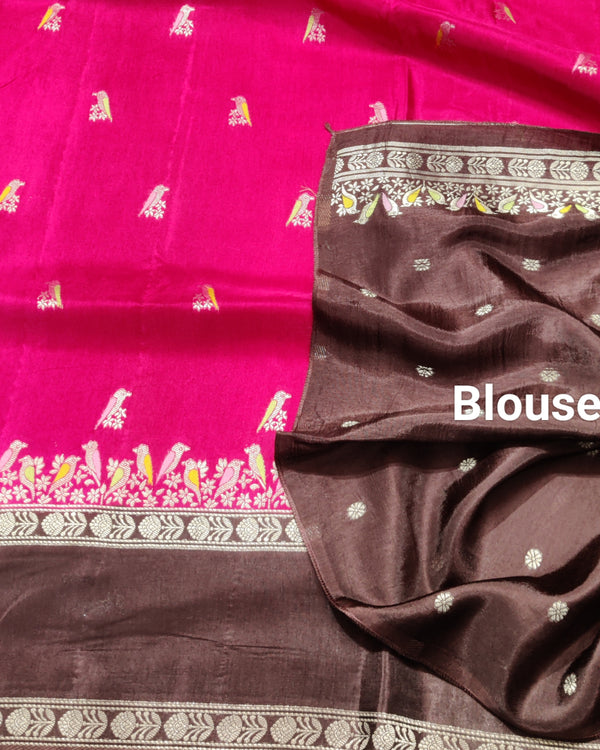 Green mango silk saree -GM09 alternate view