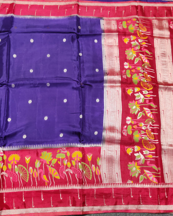 Benny silk paithani saree - P09 alternate view
