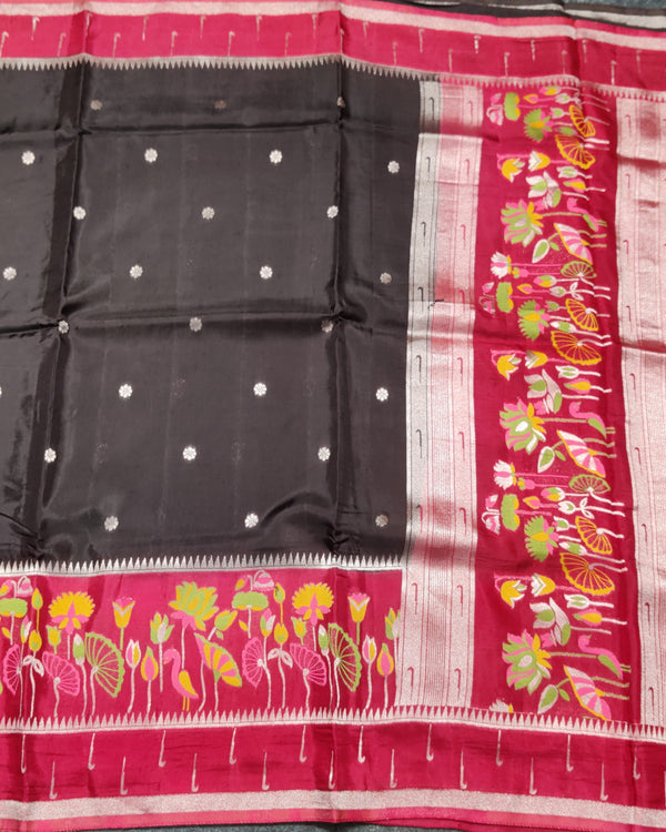 Benny silk paithani saree - P06 alternate view