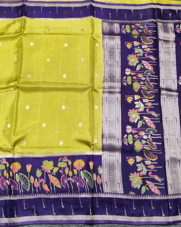 Benny silk paithani saree - P08 alternate view