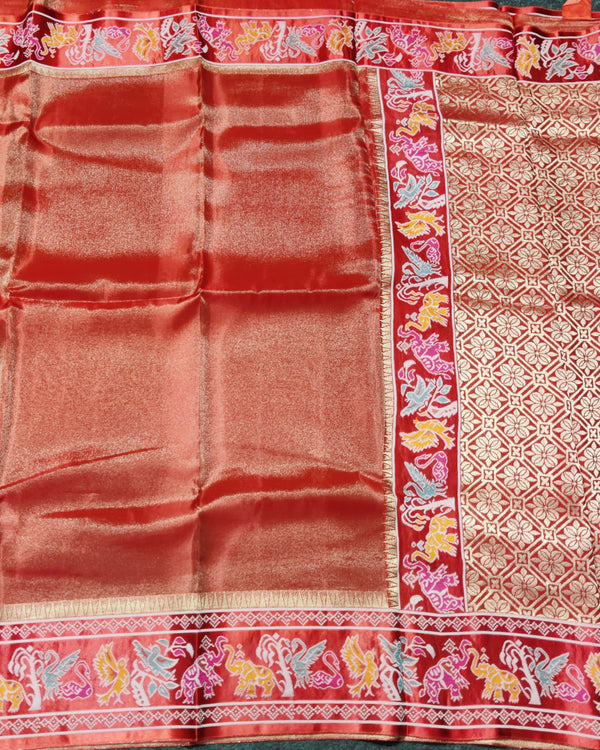 Banaras Tissue Patola Saree – BRS52 alternate view