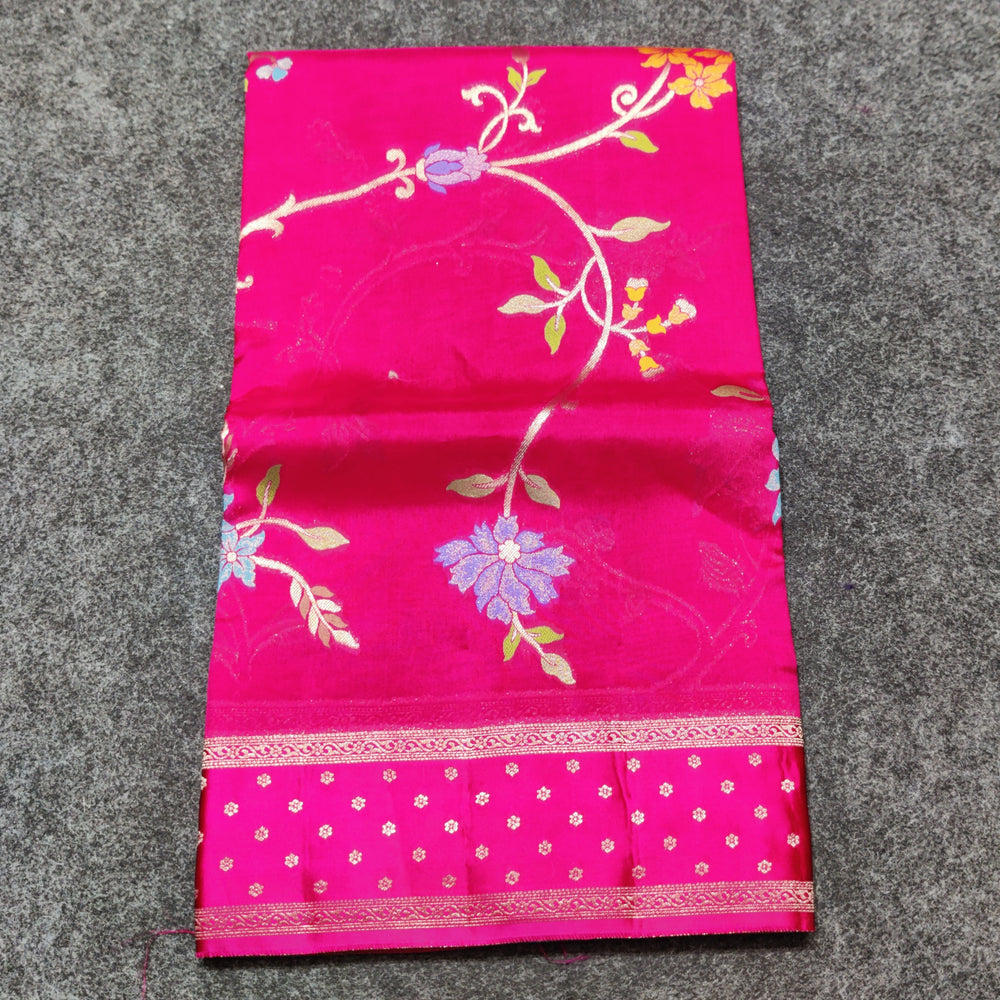 Benny silk meenakari saree - BS18