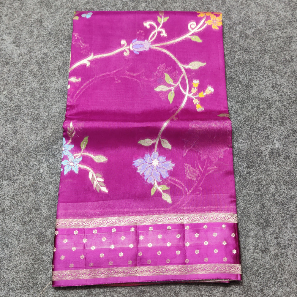 Benny silk meenakari saree - BS14